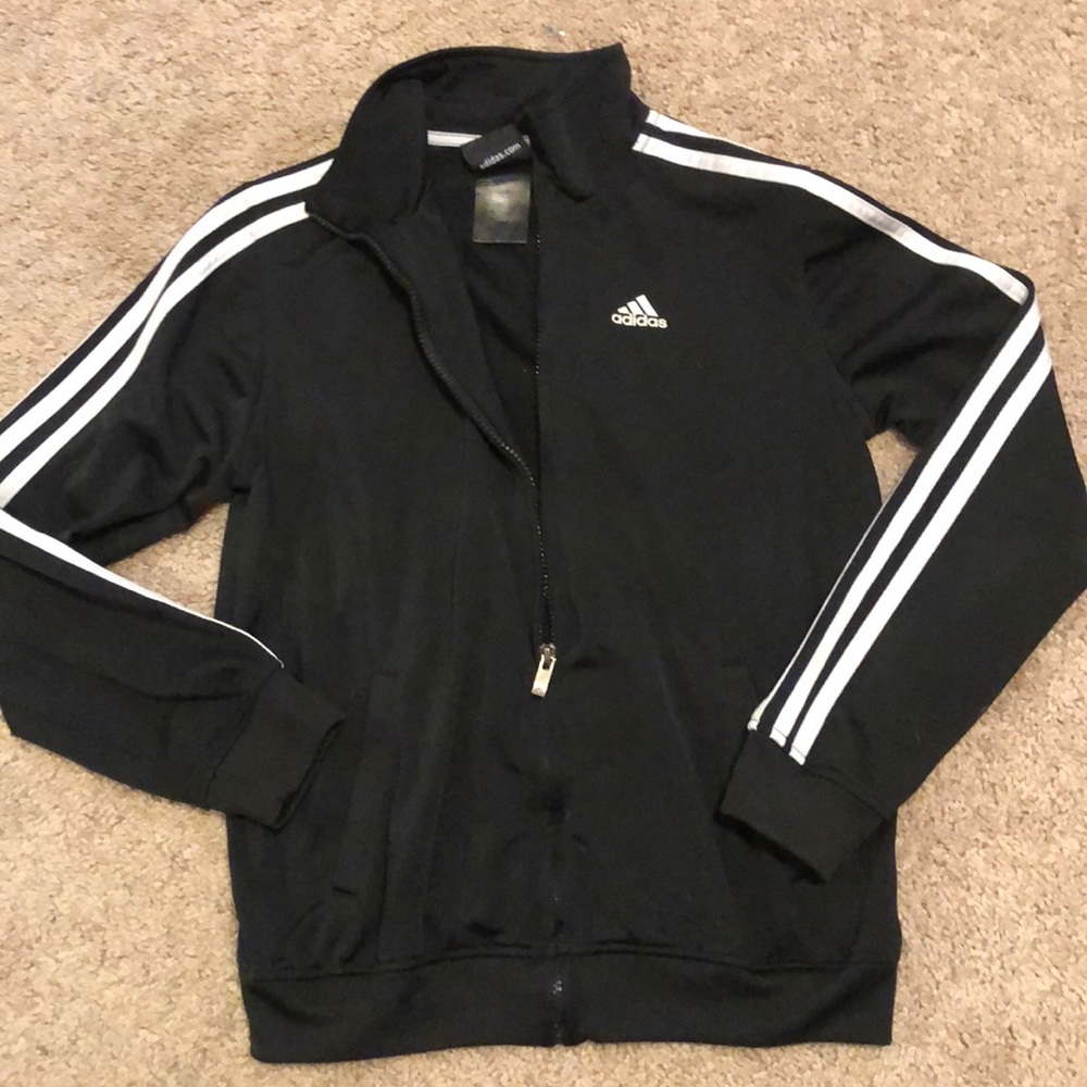 adidas zip up soccer jacket